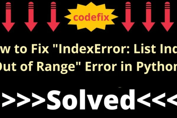 this image shown in Understanding and Fixing "IndexError: List Index Out of Range" in Python