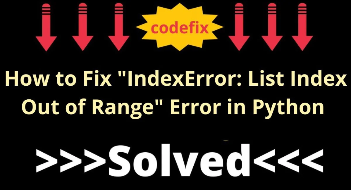 this image shown in Understanding and Fixing "IndexError: List Index Out of Range" in Python