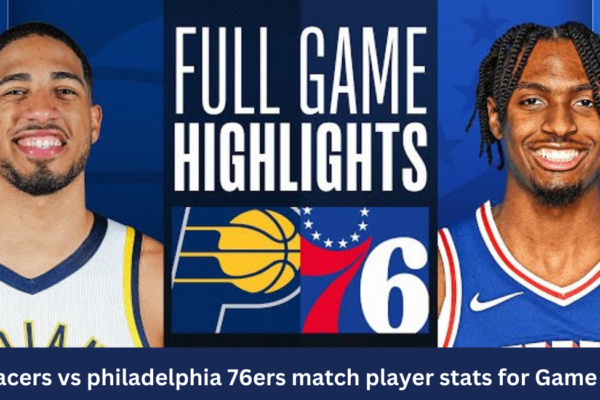 this image shown in Pacers vs Philadelphia 76ers Match Player Stats and Analysis for Game 3 (January 25, 2024)