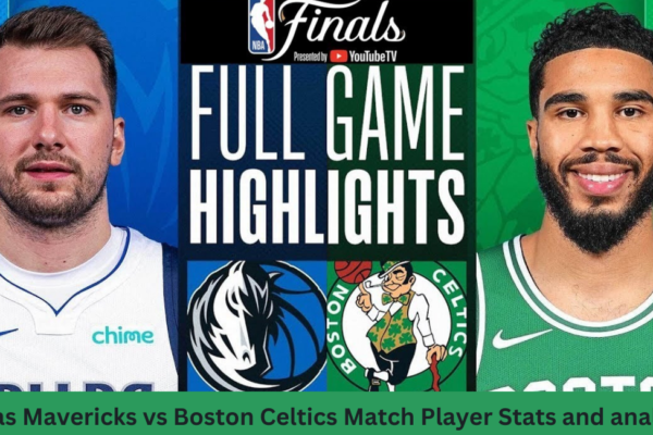 this image shown in Dallas Mavericks vs Boston Celtics Match Player Stats and Analysis for June 17, 2024