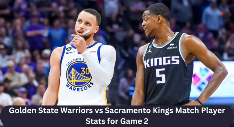 Golden State Warriors vs Sacramento Kings Match Player Stats for Game 2 (10 July 2024)