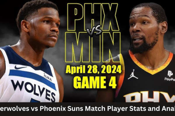 this image shown in Timberwolves vs Phoenix Suns Match Player Stats and Analysis (28 April 2024)