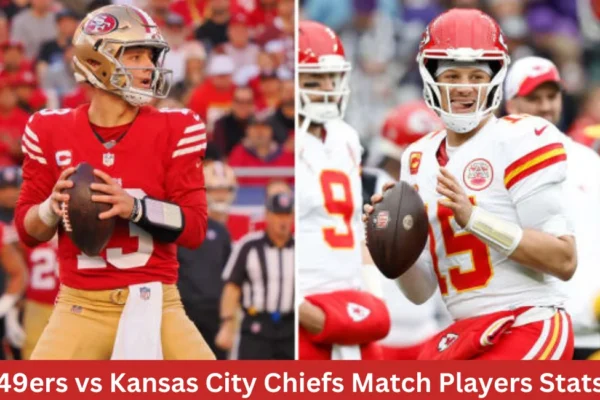 this image shown in 49ers vs Kansas City Chiefs Match Player Stats and Analysis for (11 Feb, 2024)