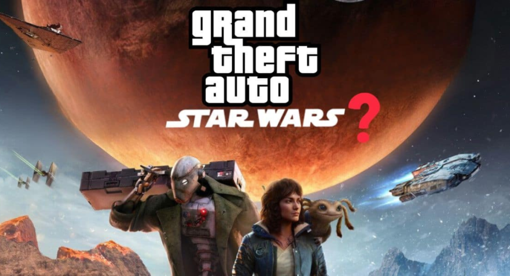 this image shown in Star Wars in “Grand Theft Auto V”