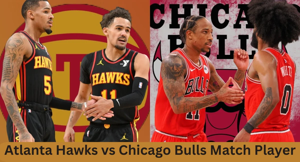 this image shown in Atlanta Hawks vs Chicago Bulls Match Player