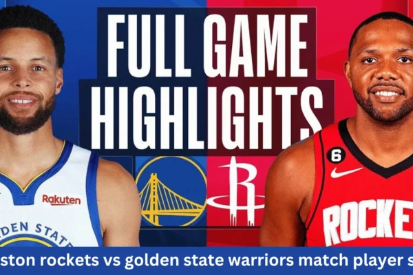 this image shown in Houston Rockets vs Golden State Warriors Match Player stats